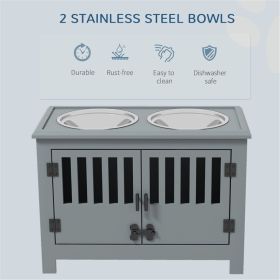Dog Food Storage Cabinet