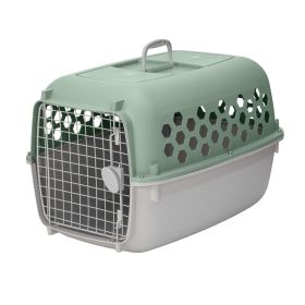 Dog and Cat Kennel, Multicolor, 26 in Maximum Pet Weight:45 lb (Color: Green)